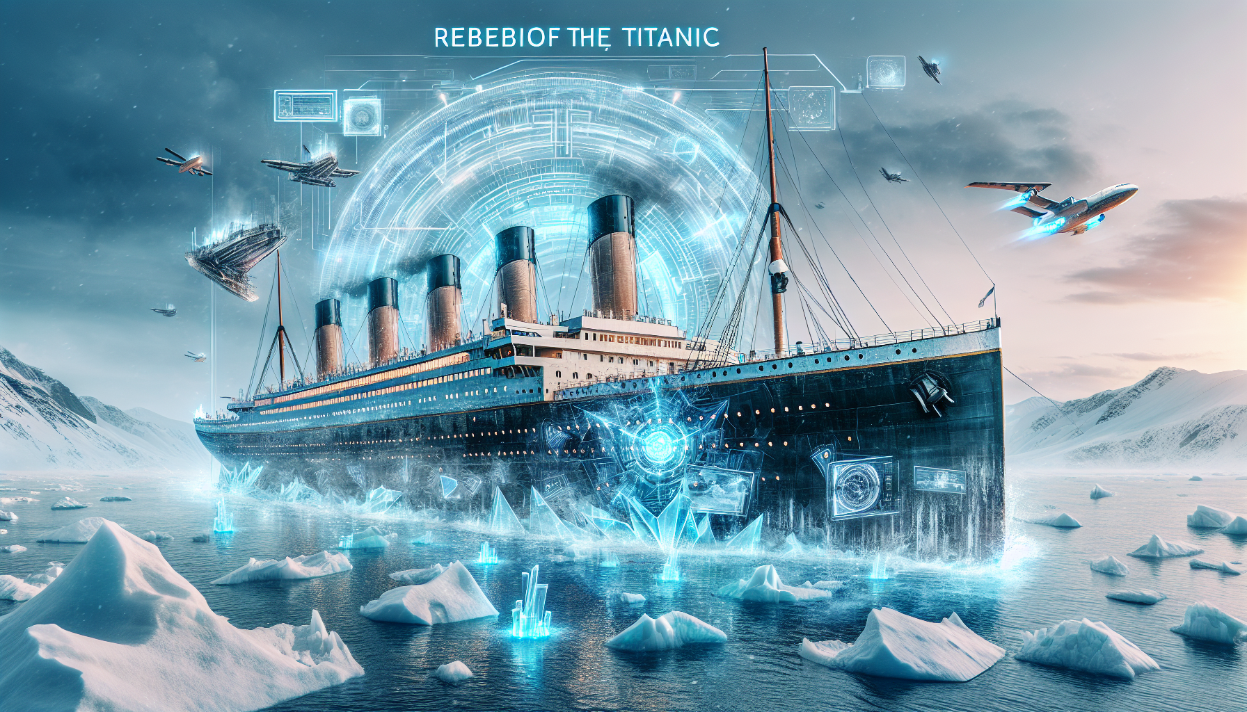 타이타닉의 디지털 재탄생: 역사와 첨단 기술의 조우